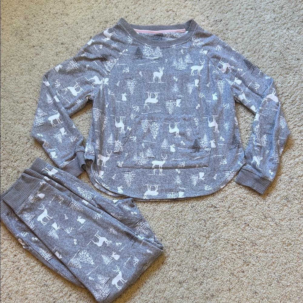 Cuddl duds pajama set